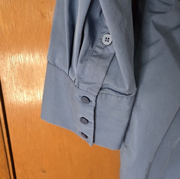 Zara Blue Midi Dress - Picture 4 of 6